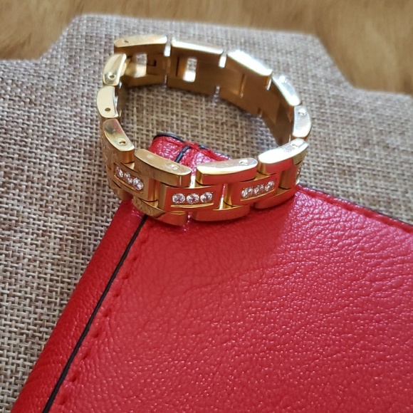 Gold tone bracelet - Picture 1 of 5